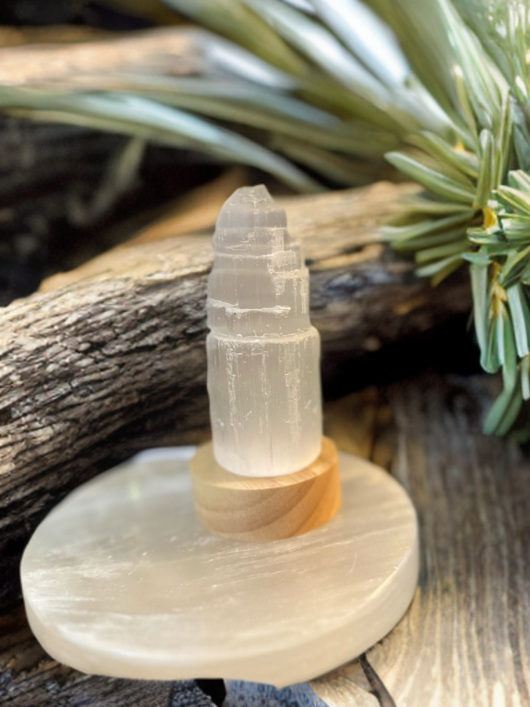 Pure Selenite towers! Natural crystal home decor