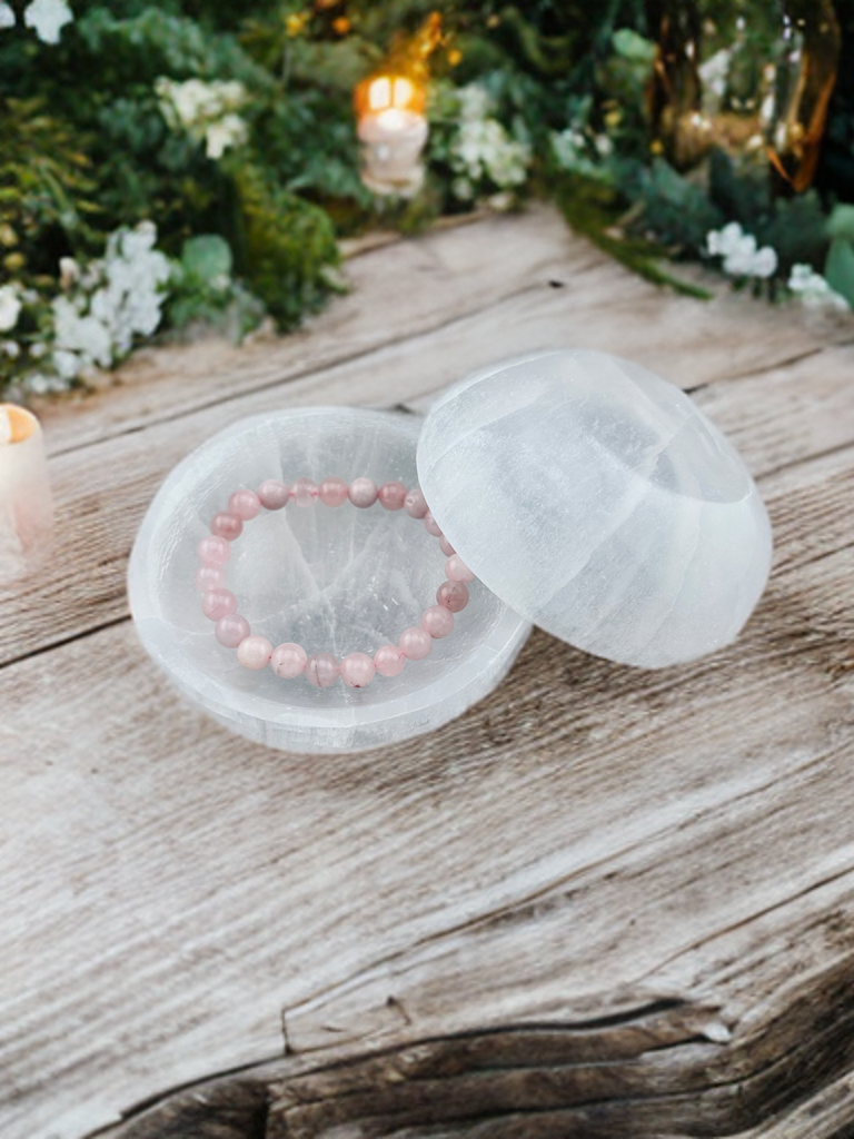 Pure Moroccan Selenite Bowls