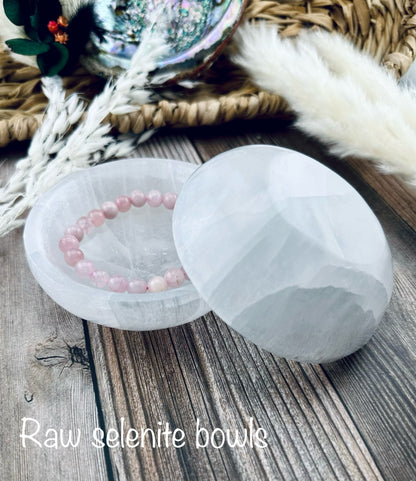 Pure Moroccan Selenite Bowls