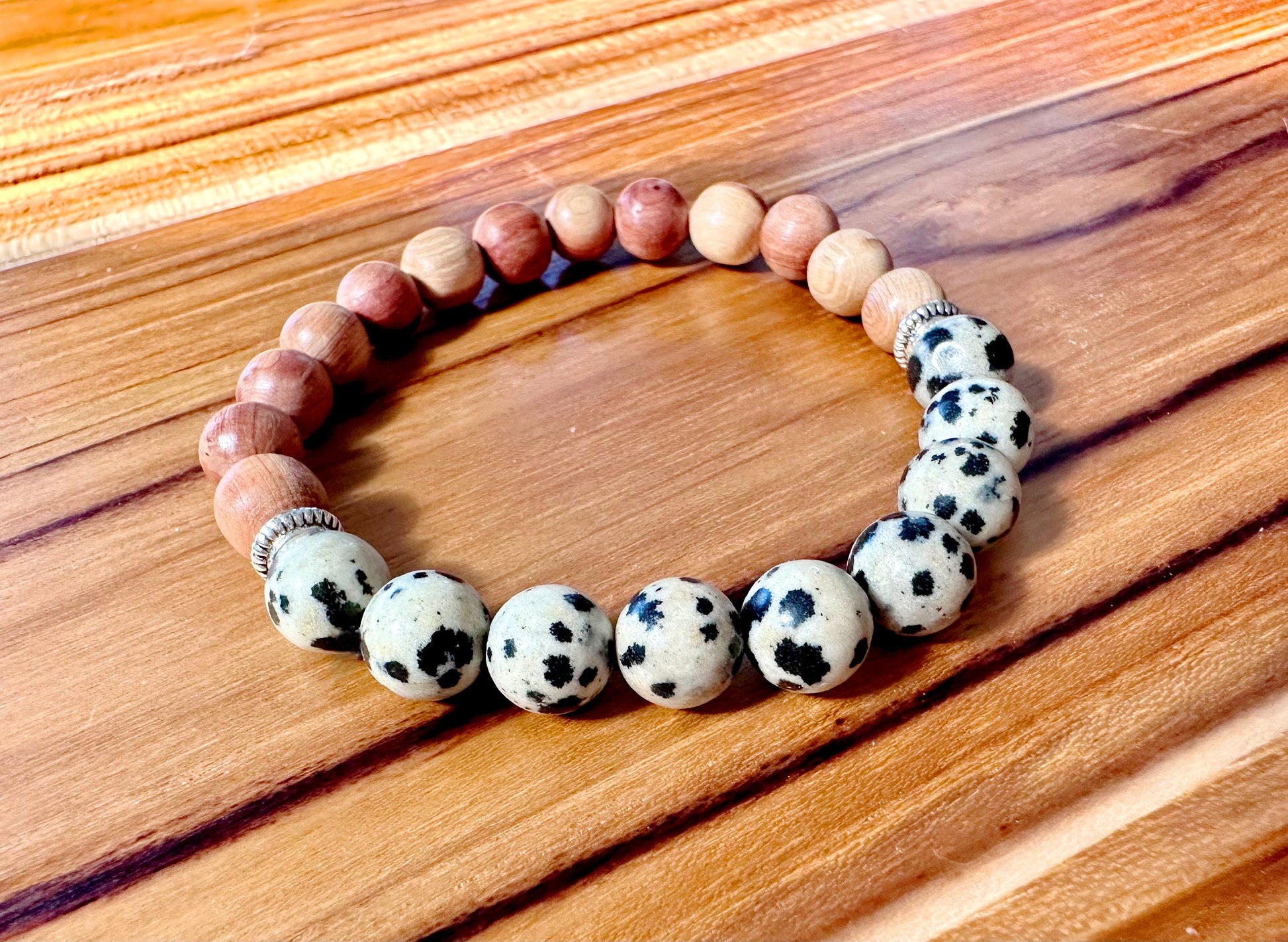 Sandalwood, and Gemstone Diffuser Bracelets, essential oil, natural diffuser, crystals, chakra, birthstones, boho, gift, mom, teen, recovery