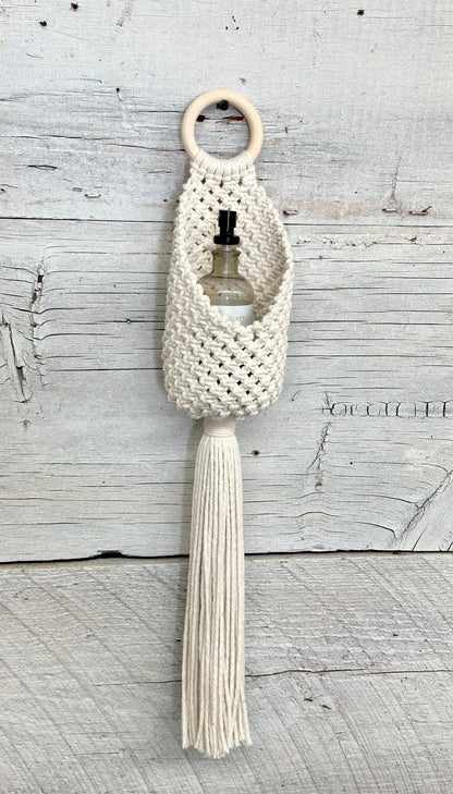 Macrame wall hang wall storage basket bathroom storage nursery decor home decor boho storage pouch custom modern pattern woven art bedroom