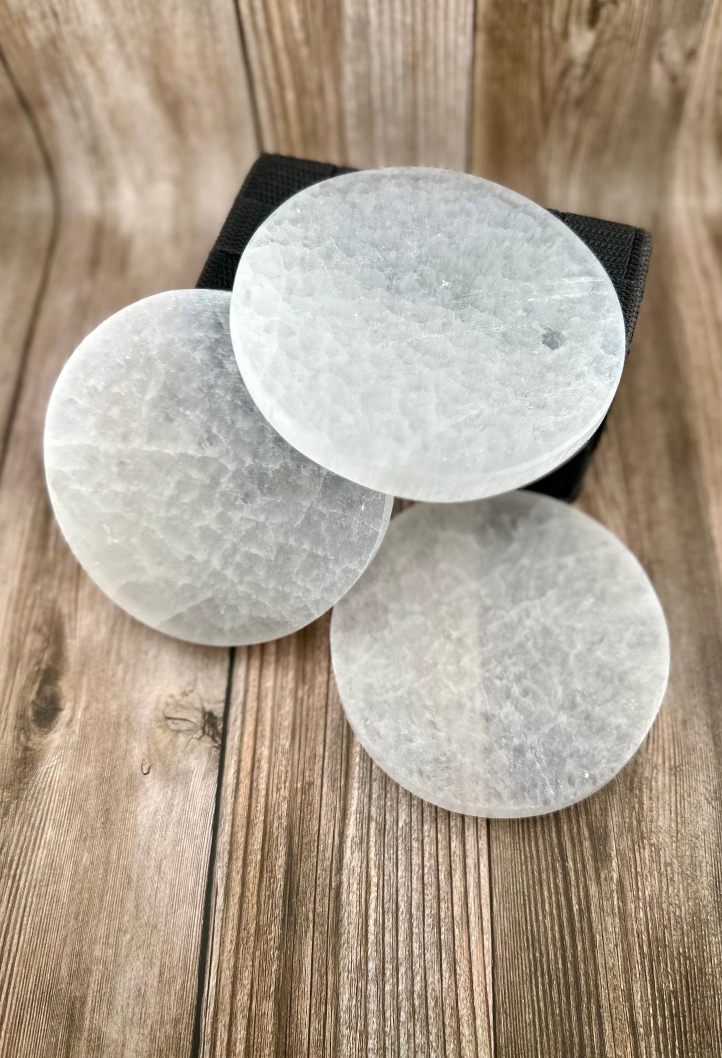 Raw Selenite plate crystal charging plate for gemstones jewelry candle holder gift home decor key holder photography prop natural soap dish