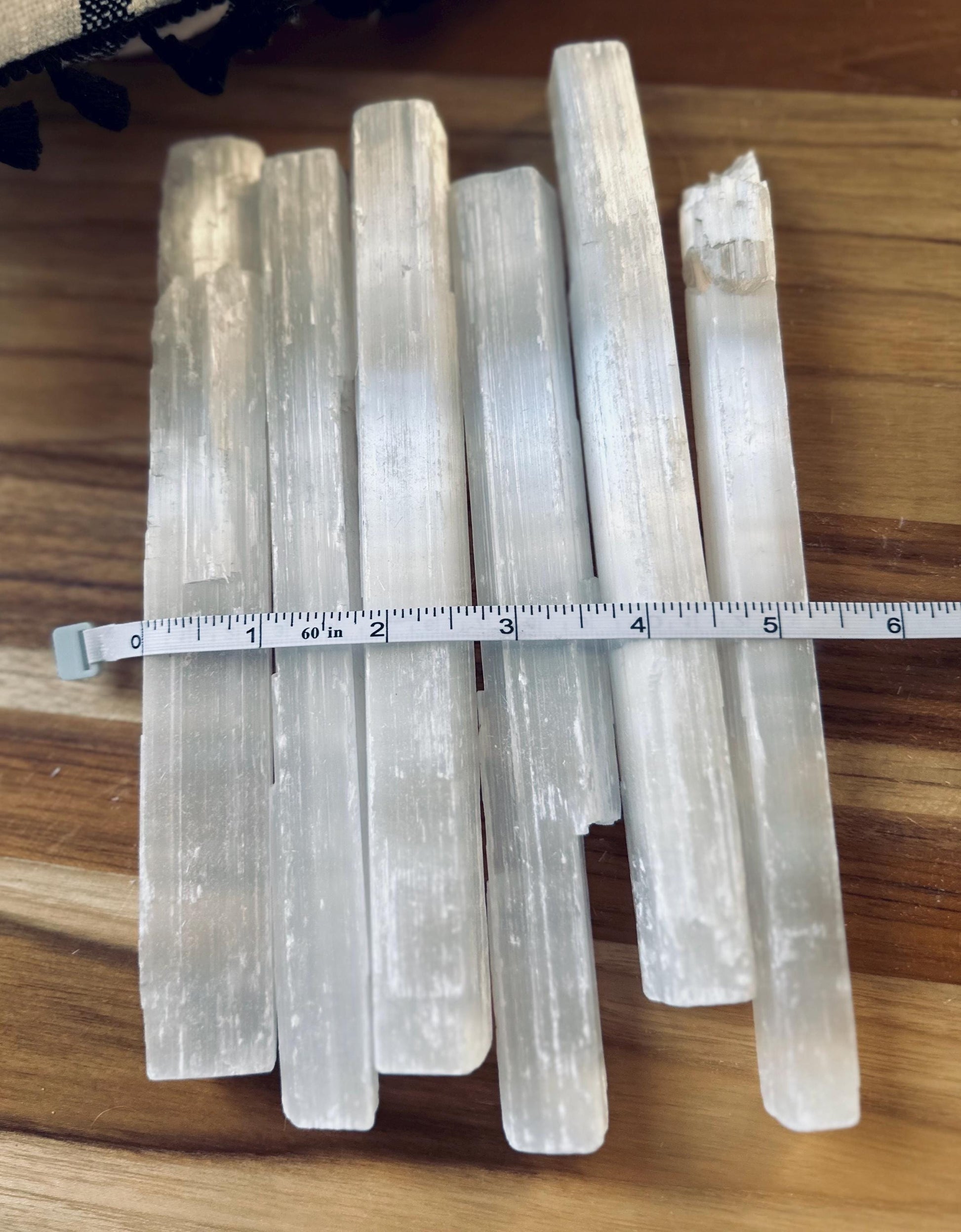 THICK Raw Selenite Crystal healing sticks home protection against evil diy jewelry supply decor chakra aura cleansing gift stone