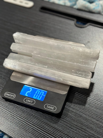 Raw Large and Medium Selenite Crystal healing sticks home protection against evil diy jewelry supply decor chakra aura cleansing gift stone