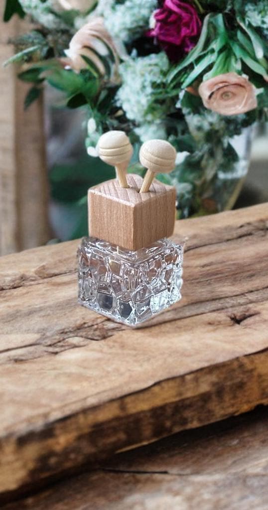 3 in ONE Honey Comb Car Diffuser glass & wood home decor table vent or hanging natural diffuser essential oil rear view mirror gift for her